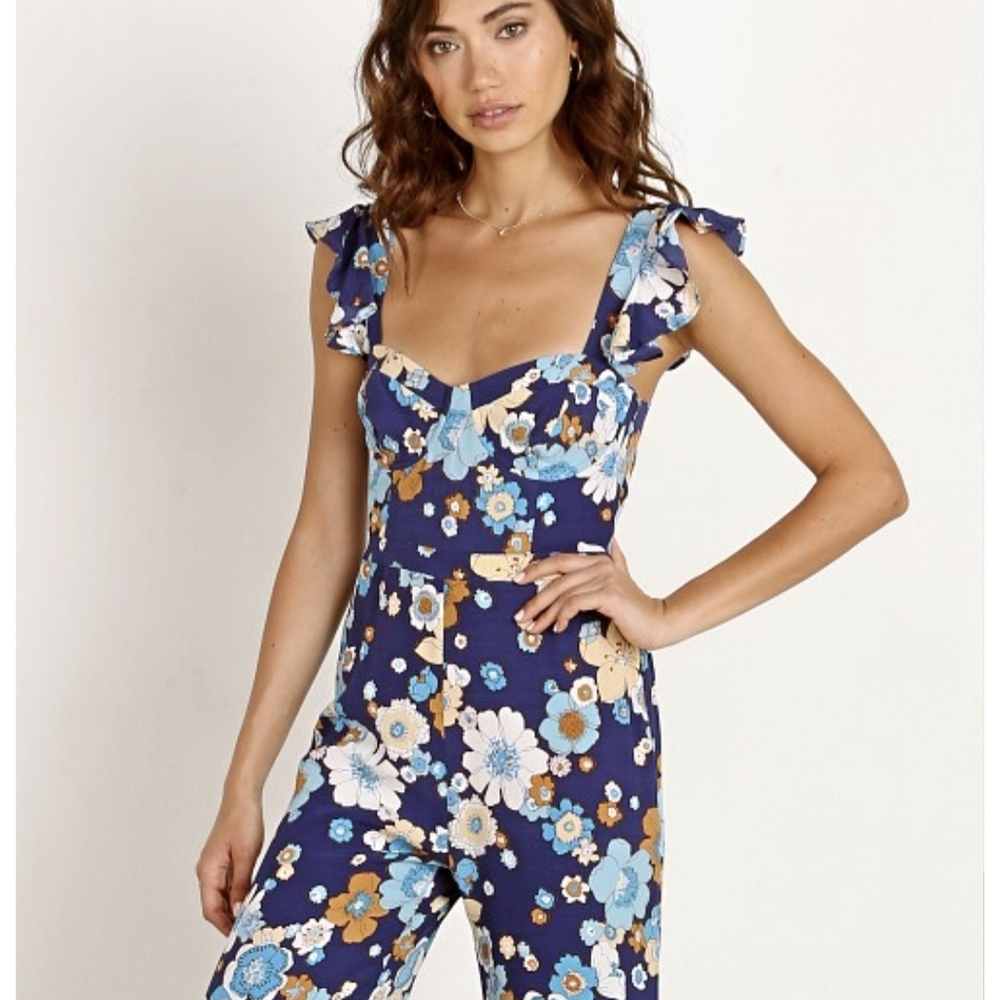 For Love and Lemons Midnight Bloom Jumper